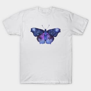 Night sky butterfly T-Shirt